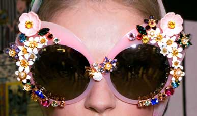 Sluneční brýle Dolce Gabbana kampaň 2016